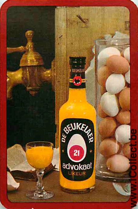 Single Swap Playing Cards Alcohol Liquor De Beukelaer (PS09-41C)