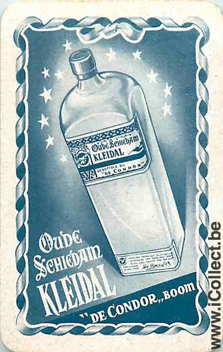 Single Swap Playing Cards Alcohol Kleidal Schiedam (PS06-56G) - Click Image to Close