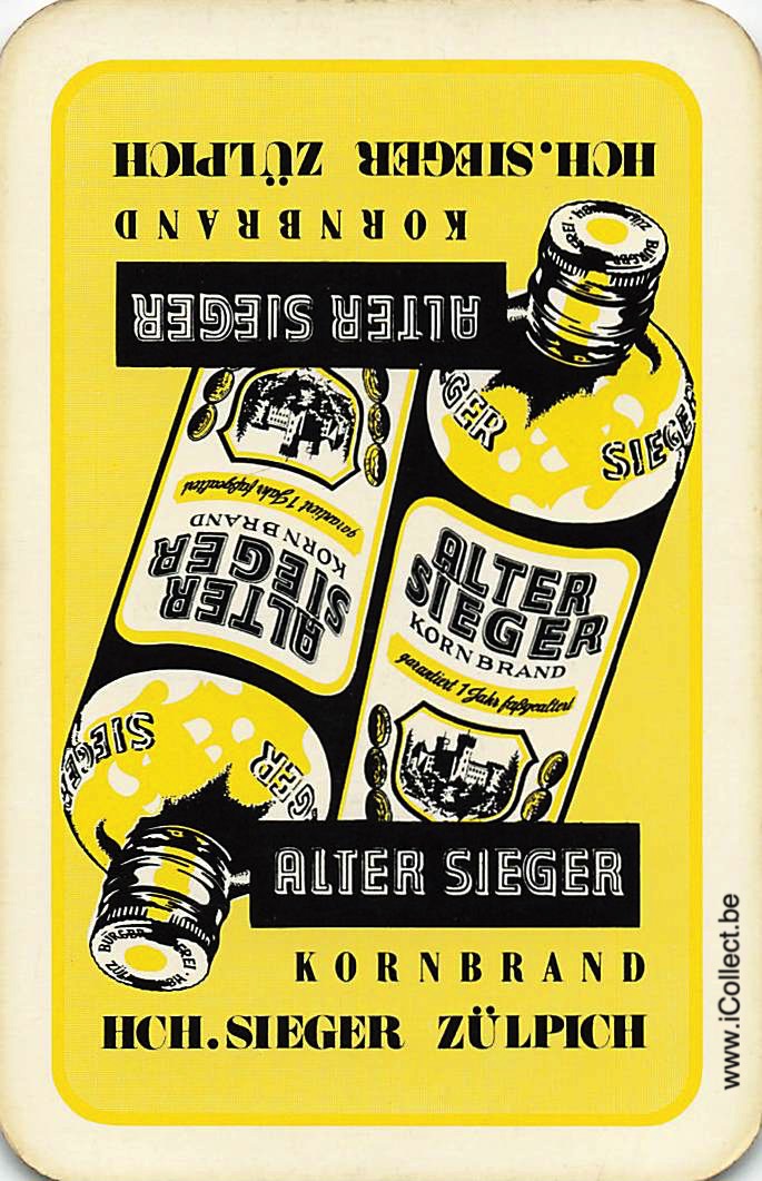 Single Swap Playing Cards Alcohol Alter Sieger (PS11-42I) - Click Image to Close