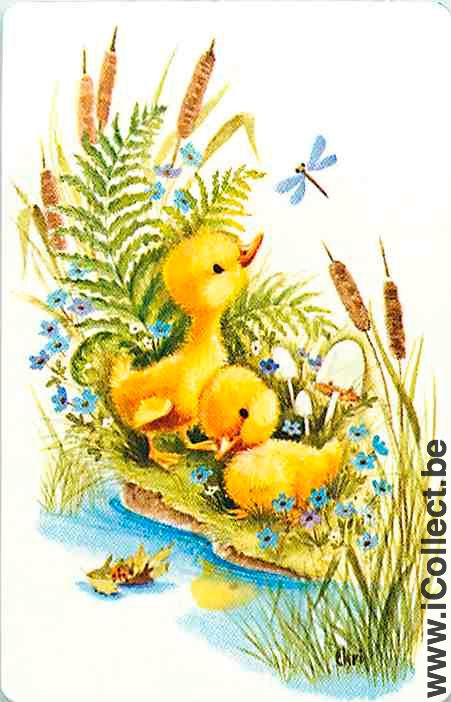 Single Swap Playing Cards Animal Duck (PS10-16A)