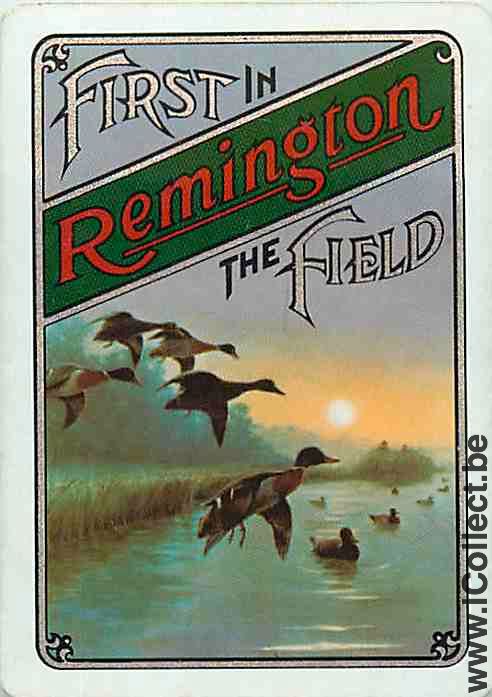 Single Swap Playing Cards Animal Duck Remington (PS10-18G)