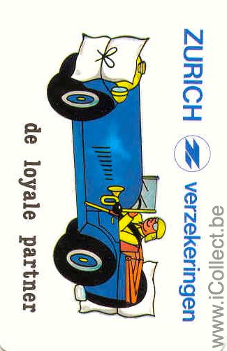 Single Playing Cards Automobile Zurich Insurrance (PS03-24F)