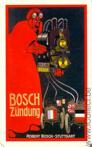 Single Swap Playing Cards Automobile Bosch Robert (PS11-18E)