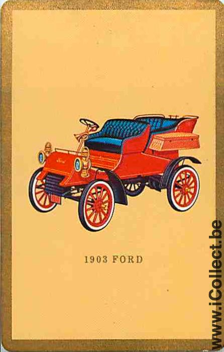 Single Swap Playing Cards Auto 1903 Ford (PS10-57C)