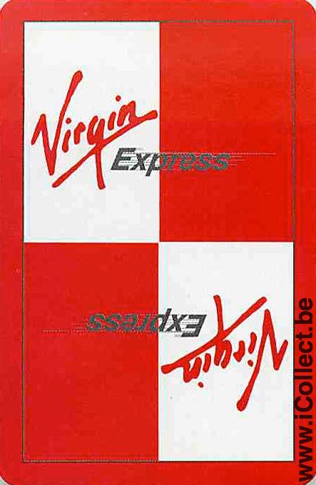 Single Swap Playing Cards Virgin Express Airline (PS14-29G) Single Swap Playing Cards Virgin Express Airline (PS14-29G)
