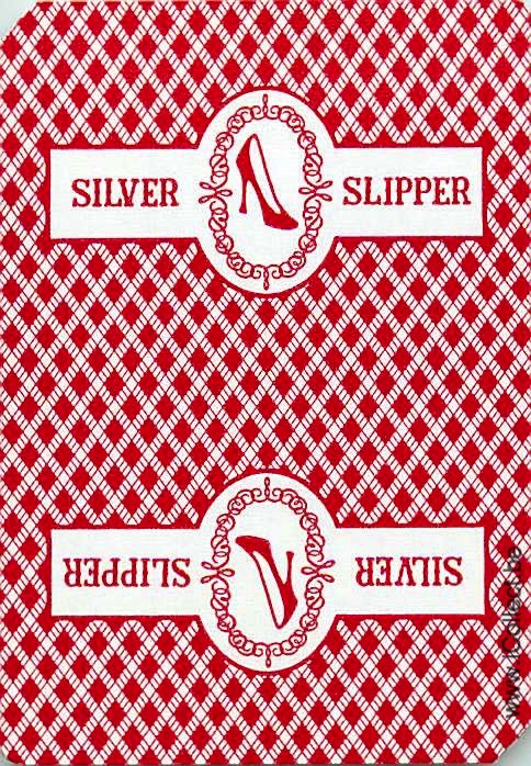 Single Swap Playing Cards Casino Silver Slipper (PS19-40C) Single Swap Playing Cards Casino Silver Slipper (PS19-40C)