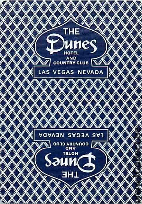 Single Swap Playing Cards Casino The Dunes (PS14-26C) Single Swap Playing Cards Casino The Dunes (PS14-26C)