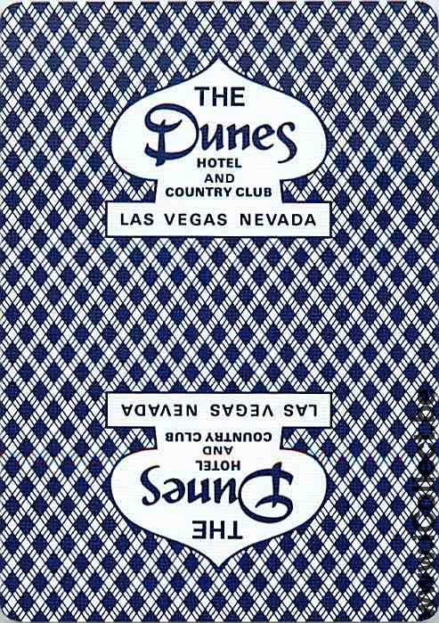 Single Swap Playing Cards Casino The Dunes (PS14-26D) Single Swap Playing Cards Casino The Dunes (PS14-26D)