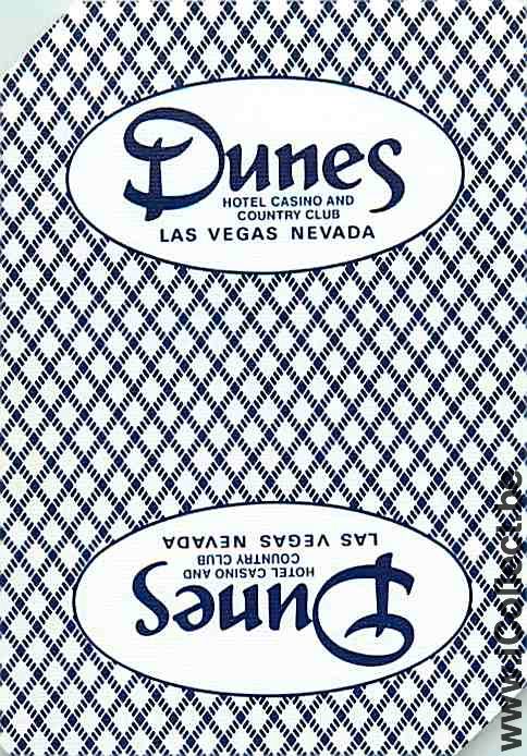 Single Swap Playing Cards Casino The Dunes (PS20-09A) Single Swap Playing Cards Casino The Dunes (PS20-09A)