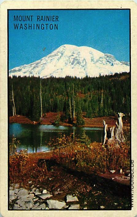 Single Swap Playing Cards USA Washington Rainier (PS18-04D)