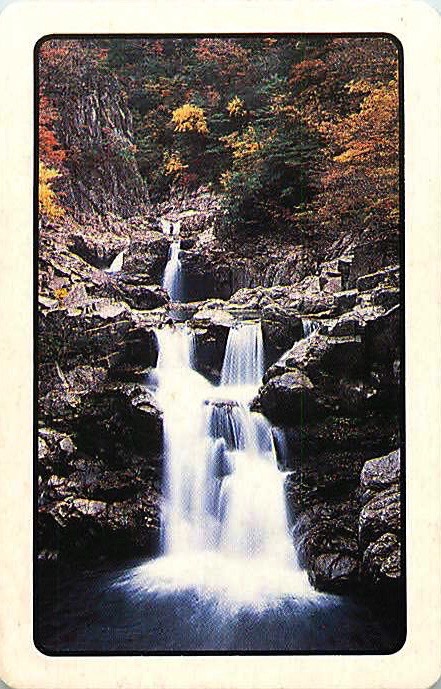 Single Swap Playing Cards Landscape Waterfall (PS16-53I)