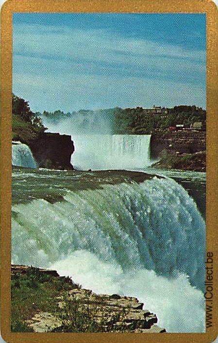 Single Swap Playing Cards Landscape Waterfall (PS18-12I)