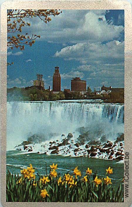 Single Swap Playing Cards Landscape Waterfall (PS18-13B)