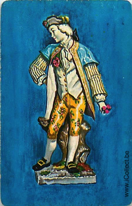 Single Swap Playing Cards People Statue (PS21-35G) Single Swap Playing Cards People Statue (PS21-35G)