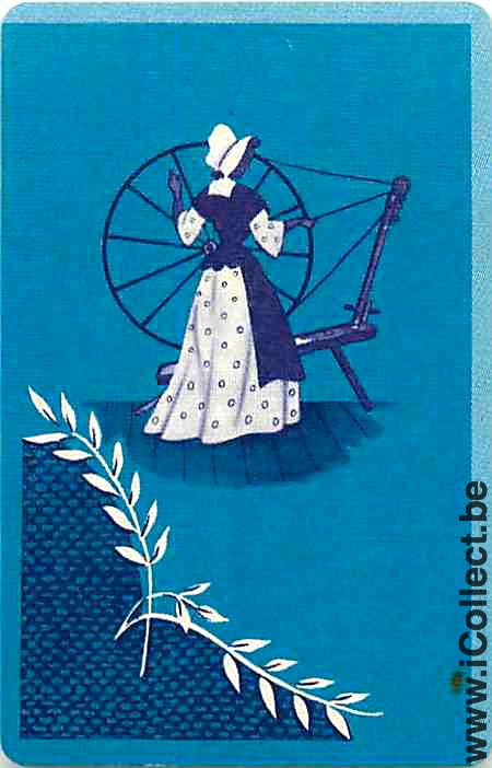 Single Swap Playing Cards People Woman (PS06-20A)